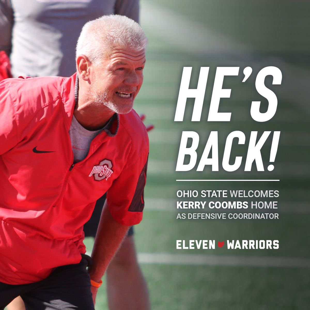 Kerry Coombs is returning to Ohio State as the Buckeyes' new secondary coach and defensive coordinator after two seasons with the NFL's Tennessee Titans. 11w.rs/3apqXqd