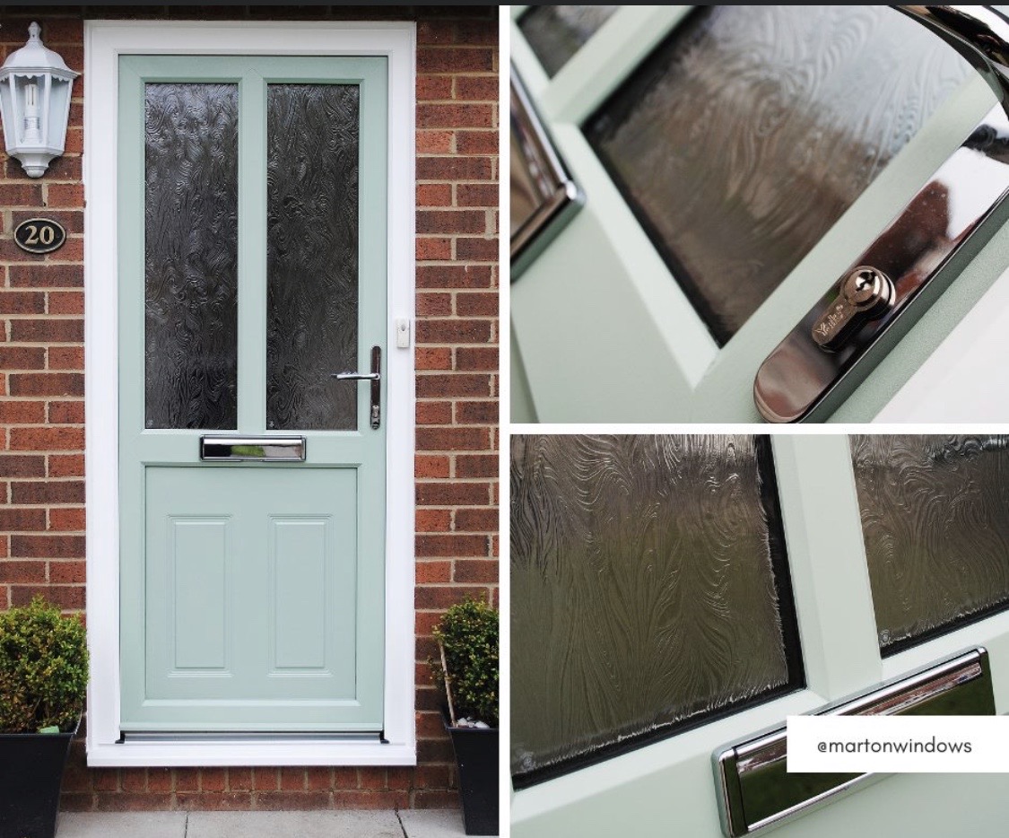 Chartwell Green PVC door installation in Redcar😍
