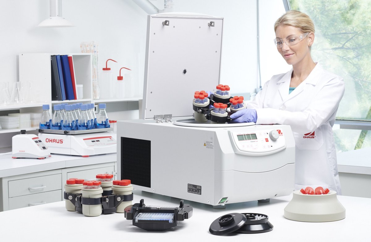 OHAUS_Corp's tweet photo. Modernize your lab with OHAUS laboratory equipment. Durable. Affordable. Designed with advanced safety features and superior performance.
#ohaus #laboratoryequipment #hotplatestirrers #balances #vortexmixers #centrifuges #pharma #pharmacogenomics
https://t.co/WmlVGpPnaF https://t.co/ZnFohl2bDo