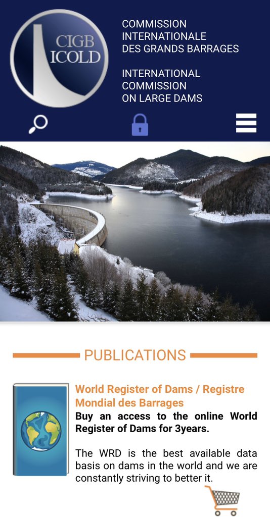 UCOLD_Ug's tweet photo. ICOLD is home to "The World Register of Dams". A database that includes more than 58,000 dams. The Committee of the Register coordinates the data collection within the National Committees like UCOLD. For the nxt 5 days, we’ll be sharing data on Uganda’s 5 Large Dams. #SafeDams https://t.co/PeGaiKlKA7