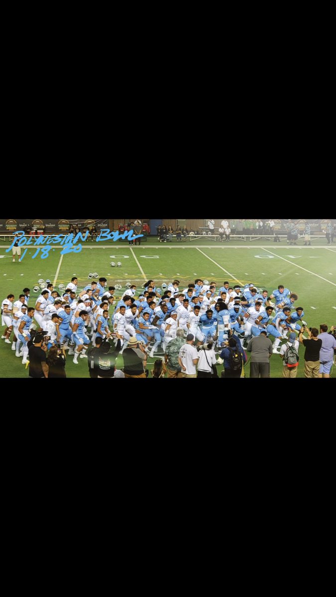 PTV_70's tweet photo. Ended my High-school football career in Hawaii 🙏🏾 , Thank you @polynesiabowl for an amazing experience I’ll never forget 🤙🏾 #AG2G #4Gma💗 #MMT🇹🇴 https://t.co/V21gj98xDO