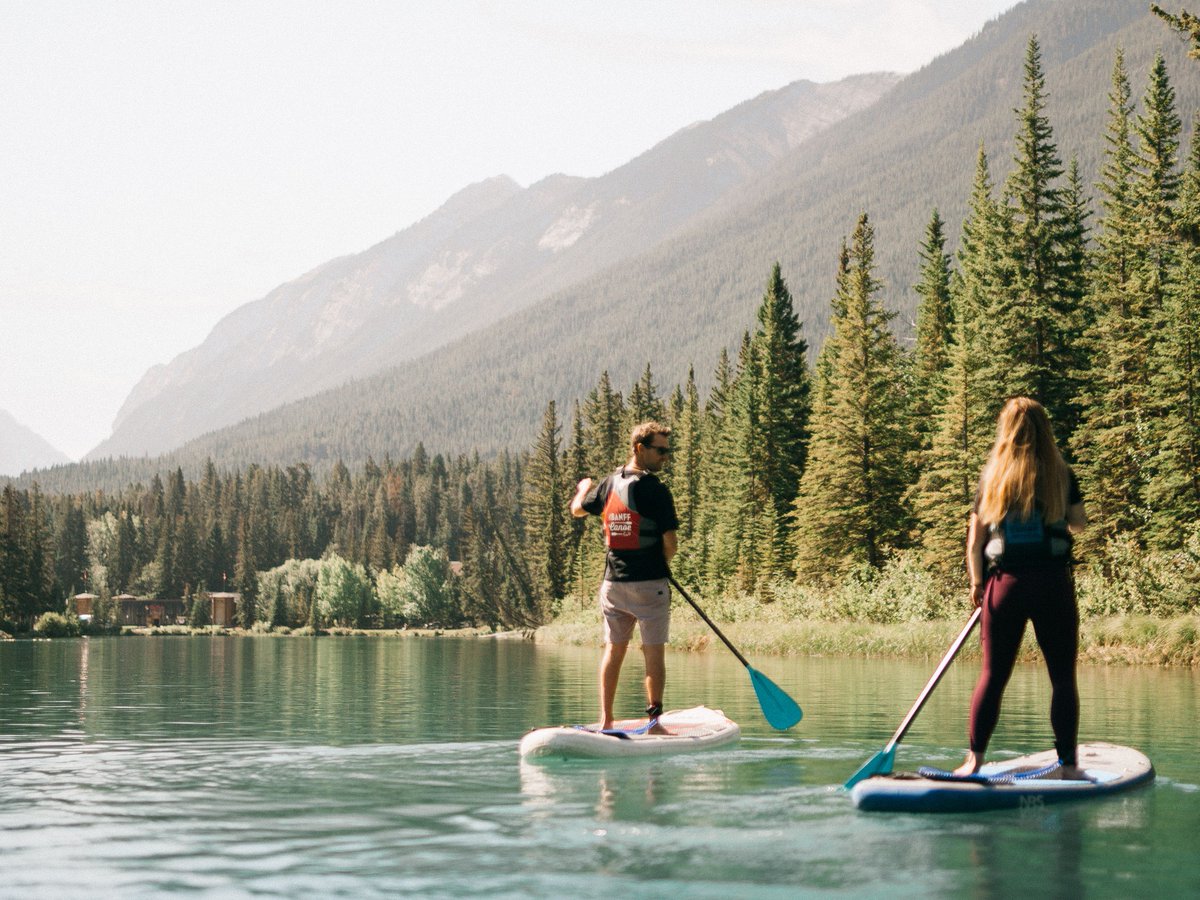 BanffCanoeClub's tweet photo. Looking for a fun, relaxing, way to enjoy the Bow River this summer? The Banff Canoe Club is located 5 minutes away from the heart of downtown and offers rentals and tours, with something just right for everyone. 

https://t.co/5iunQbqJiw https://t.co/m6qlkSLNqC