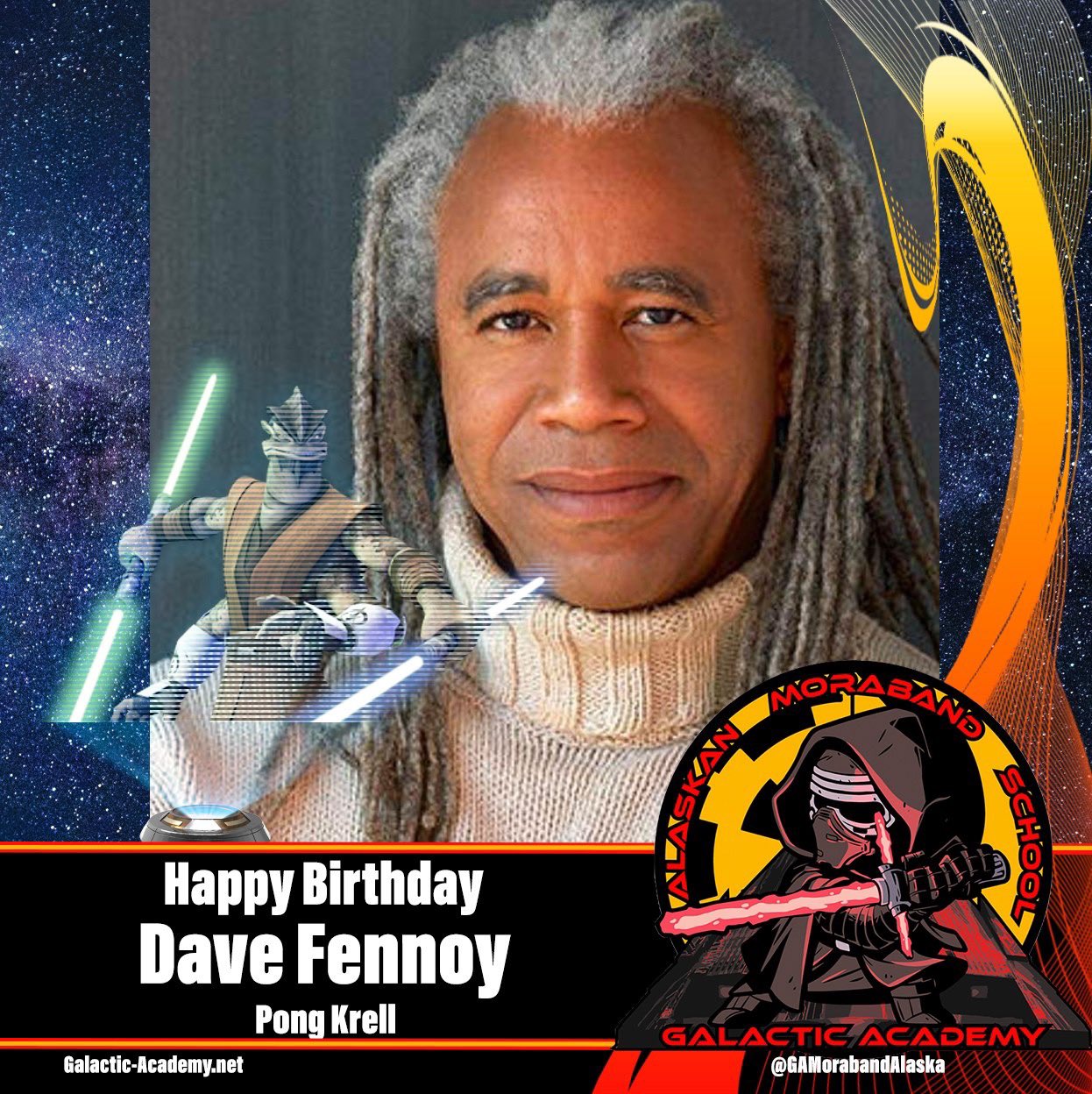 The Alaskan Moraband School would like to wish Dave Fennoy a very happy birthday!   