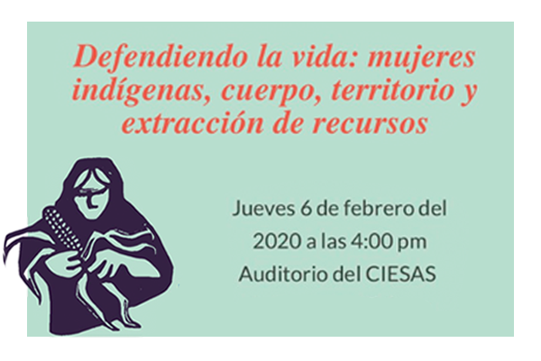 ciesas's tweet photo. #ParaAgenda 🗓️
Mujeres y defensa de los territorios es el tema que abordará Isabel Altamirano el 6 de febrero en #CIESAS222.
Todos los detalles en https://t.co/B4fGH1AsIy https://t.co/pgJIe5BCTa