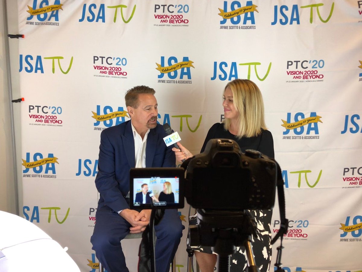 telecompr's tweet image. Ecstatic to host another new client, @vXchnge, on @JSATV at #PTC20!