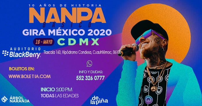 PlanetaHHE's tweet photo. #CDMX nos emos para celebrar 10 años de trayectoria del señor @NanpaBasico 🇲🇽 🇲🇽

 Boletos: https://t.co/SimUH43flF https://t.co/PWPIqYQDNQ