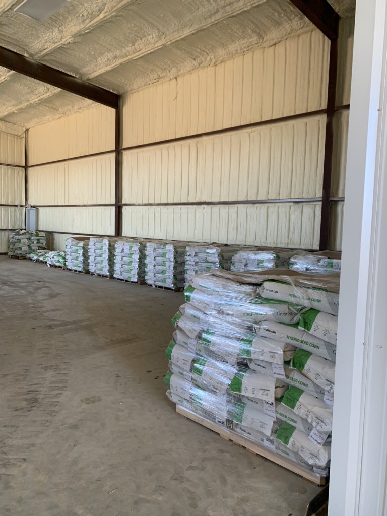 We have finally been able to start receiving seed in the new warehouse. A few loads have already arrived, with many more to come over the next few weeks! #plant20 is coming fast! #growstrong 🌽💪

axistexas.com