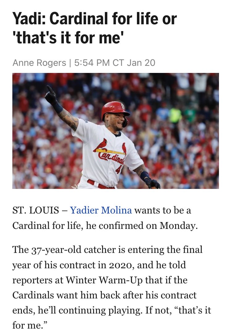 STLCards18's tweet photo. I absolutely love that man.
#STLCards https://t.co/uqruG473JB