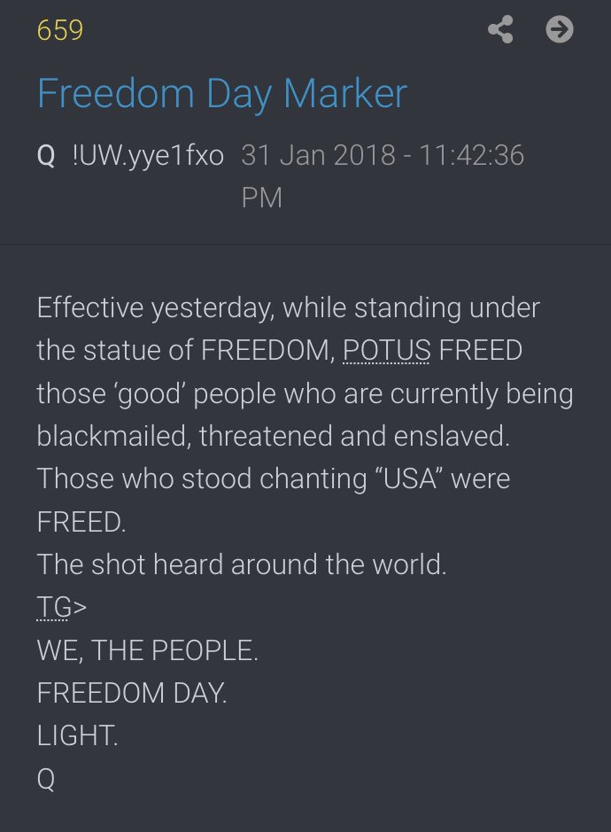 2runtherace's tweet photo. @realDonaldTrump Reminded me of this!! 

Those who stood chanting “USA” were FREED.
The shot heard around the world....
WE, THE PEOPLE. https://t.co/Hob8kCbthv