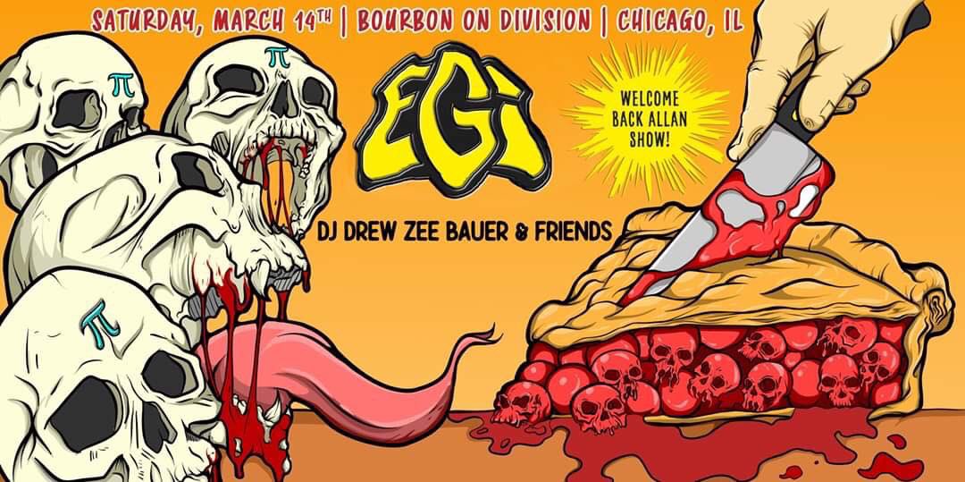 Saturday 3.14 <a href="/BourbonChicago/">Bourbon On Division</a> 🥧