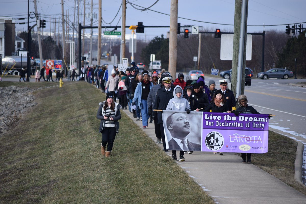 West Chester Township (@westchestertwp) on Twitter photo PHOTOS: The <a href="/LiveTheDreamWCL/">Live The Dream</a> unity march & program is how friends & neighbors in Butler County, Ohio commemorate the #MLKDay holiday – ow.ly/fQXz50y0evk #MLKdayWCL #WEareLakota #WestChesterOH #BestPlacestoLive <a href="/LakotaDistrict/">LakotaLocalSchools</a> <a href="/LibertyTwpOH/">Liberty Township, OH</a> PHOTOS: The <a href="/LiveTheDreamWCL/">Live The Dream</a> unity march & program is how friends & neighbors in Butler County, Ohio commemorate the #MLKDay holiday – ow.ly/fQXz50y0evk #MLKdayWCL #WEareLakota #WestChesterOH #BestPlacestoLive <a href="/LakotaDistrict/">LakotaLocalSchools</a> <a href="/LibertyTwpOH/">Liberty Township, OH</a>