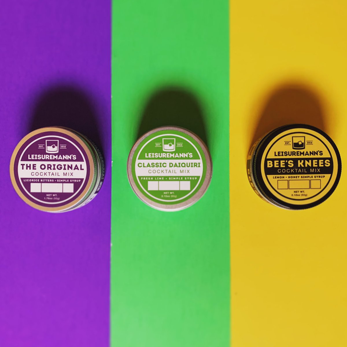 💜💚💛 IT’S CARNIVAL TIME 💜💚💛
•
👉 MARDI GRAS COLLECTION - leisuremanns.com/shop
•
#carnivaltime #mardigras #mardigras2020 #neworleansdrinks #mardigrasparty #mardigrasnola #nola #cocktails #cocktailmixers #drinkmixers #daiquiri