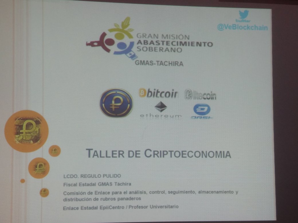 BermudezJoseA's tweet photo. .@FreddyBernal desde @ClapEsTachira Taller de Criptomoneda para integrantes del Estado Mayor Regional  
Fortaleciendo el conocimiento en cuanto al manejo de monedas virtuales
#CarnetDeLaPatriaEsProteccion 
@NicolasMaduro @TrompizCarlos @JuntosXTachira @PSUVTachira https://t.co/ZFEdiSy78Z