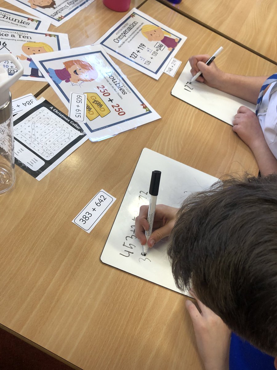 PedagogyTeamNLC's tweet image. @GartcoshPS P6 pupils working extremely hard on their mental agility this morning. Using a variety of strategies and evaluating them as they went to decide on the most efficient one to use. Children challenged themselves to extend their learning. #discussion #friendlynumbers 🤩👍🏻