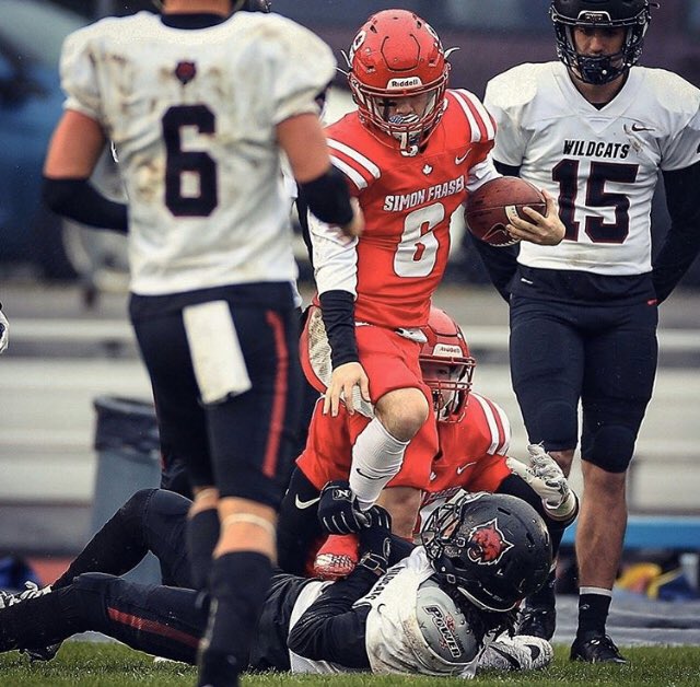 ta1ataina's tweet photo. Excited and grateful to be given the opportunity to play for @SFUFootball! Thank you @CoachTSummers for this opportunity! #No2m0ke #RepTheLeaf @CoachTFord @RylandSpencer @BHSBlueTrain https://t.co/3Zig8R4i93