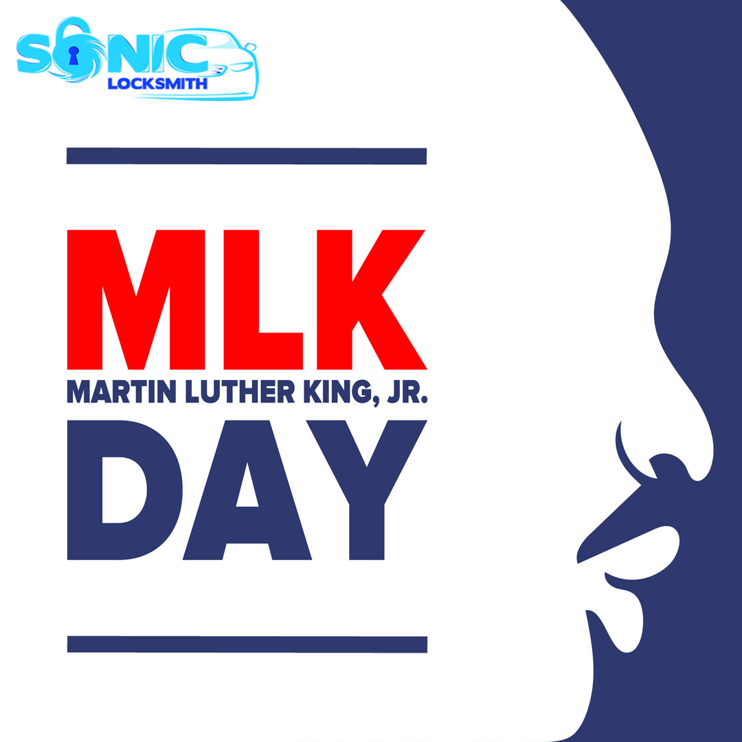 soniclocksmith_'s tweet photo. Happy Martin Luther King Jr. Day, from all of us here at Sonic Locksmith! https://t.co/qQBQCRnYa3 1-844-255-5397 #MLK #IHaveADream #MLKDay #MartinLutherKingJr #AutoLocksmith #NassauAutoLocksmith #NassauCounty https://t.co/wpnCjrhJsm