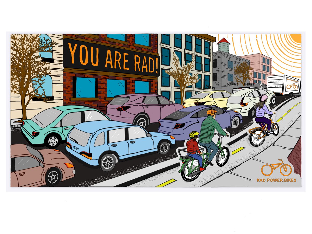 MrKhanYe_'s tweet image. Sharing my entry so I can win my own RadRunner🚴‍♂️@RadPowerBikes #radcoloringcontest