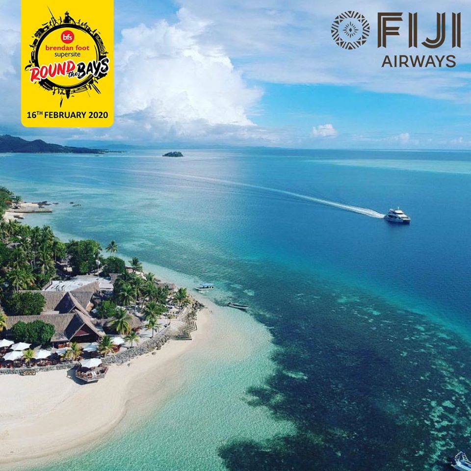 BFSRTB's tweet image. Post-holiday blues getting you down? 
@FijiAirways have one more spot prize to give away...
All you have to do to go in the draw is attend Round the Bays! Make sure you stick around once you are finished on race day to see if you have won return flights for two to Fiji! 🌴🌴