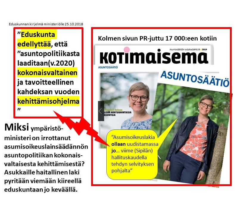 EricinHelsinki's tweet photo. Miten vastaa @Demarit, @vasemmisto, @vihreat, @sfprkp ja @keskusta asukkaiden etujärjestön https://t.co/KR0m61EV6t kysymykseen? Miksi ministeri runnoo asumisoikeuksien heikennystä eikä vie lakihanketta eduskunnan edellyttämään asuntopolitiikan kokonaissuunnitteluun? https://t.co/obQncQZPh1