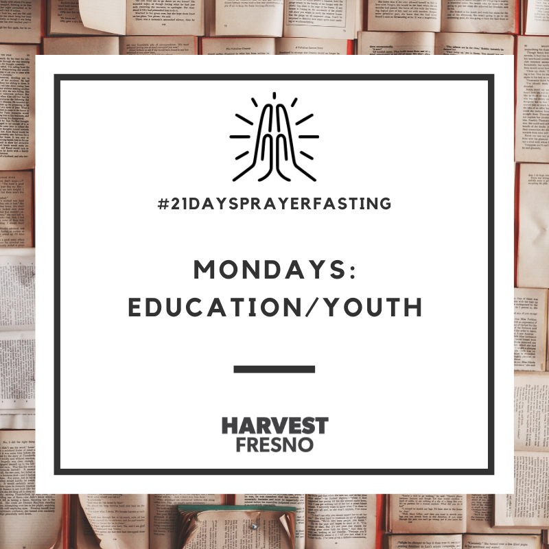 Let's spend some time today praying for the hearts of the youth of our nation. Pray that they hear Christ's calling on their lives. #21DaysPrayerFasting