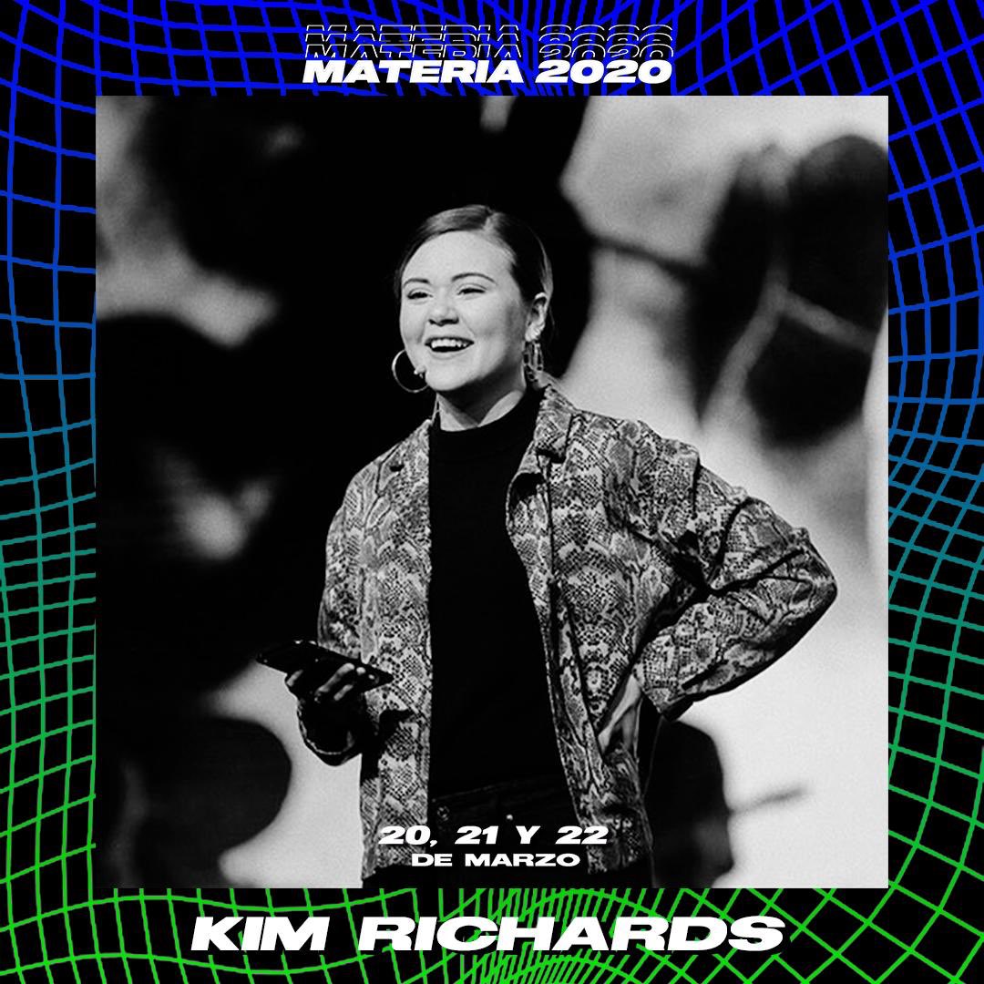 ElBunker06's tweet photo. Nada nos detendraa 🎤 de escuchar a @kimyrichardsm compartir en #MATERIA20 

RT si estás emocionad@ de que tendremos a la directora de alabanza de Comunidad Olivo y líder de Uncorazón con nosotros 🤩🔥 https://t.co/wRe1hcgeP9