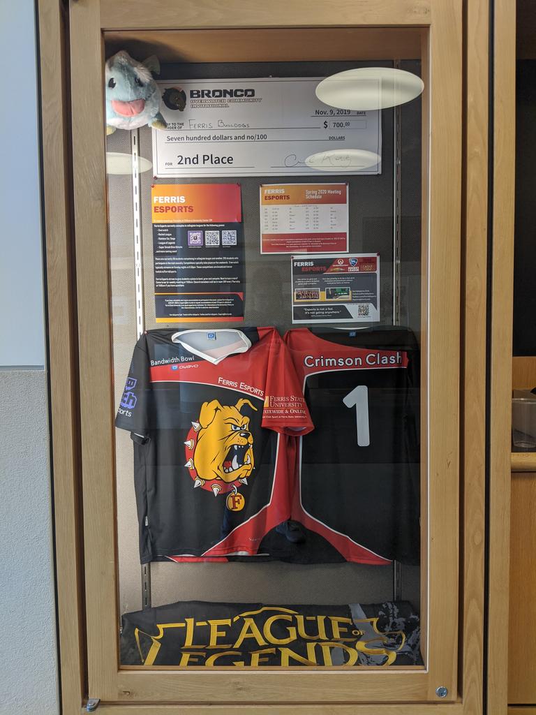 FerrisEsports's tweet image. #FerrisEsports now has an informational display case at #FLITE library on main campus! What do you think?