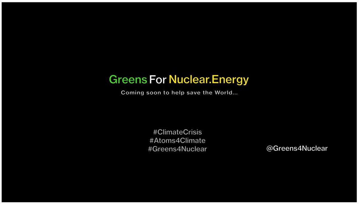 QuadeMallows's tweet photo. Greens For Nuclear Energy
https://t.co/TRxrMMGHJW
#nuclear #uranium #thorium #repeal140A https://t.co/O3anddTX0b