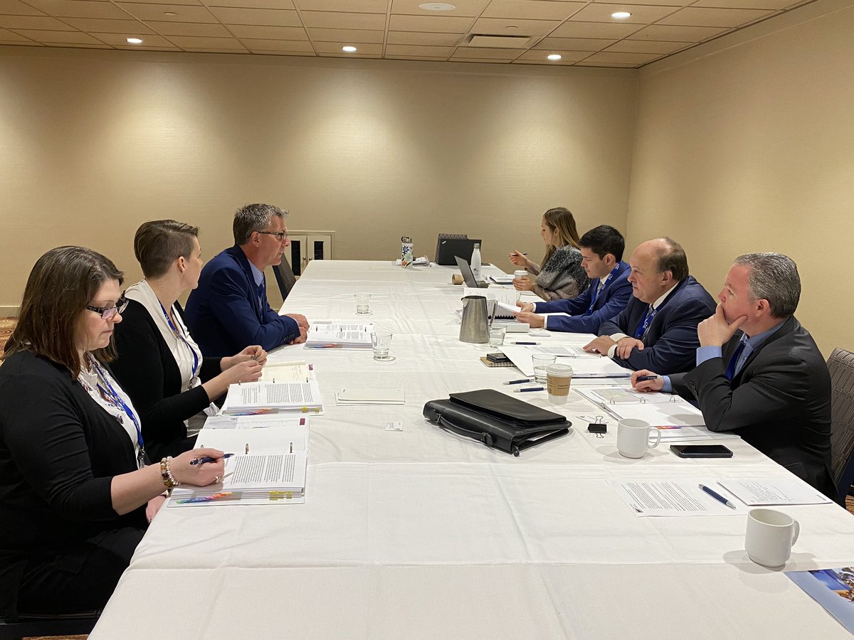 ConmeeTownship's tweet photo. What a great 2nd day at the @ROMA_Ont Conference! Conmee had 3 more Provincial delegations today. Mayor Holland and Council continues to work hard for our rural community. @MichaelTibollo, @ONsafety @SylviaJonesMPP, @LaurieScottPC @ONinfra #roma2020 @CrystalOlsonNWO https://t.co/KYChInV5NH