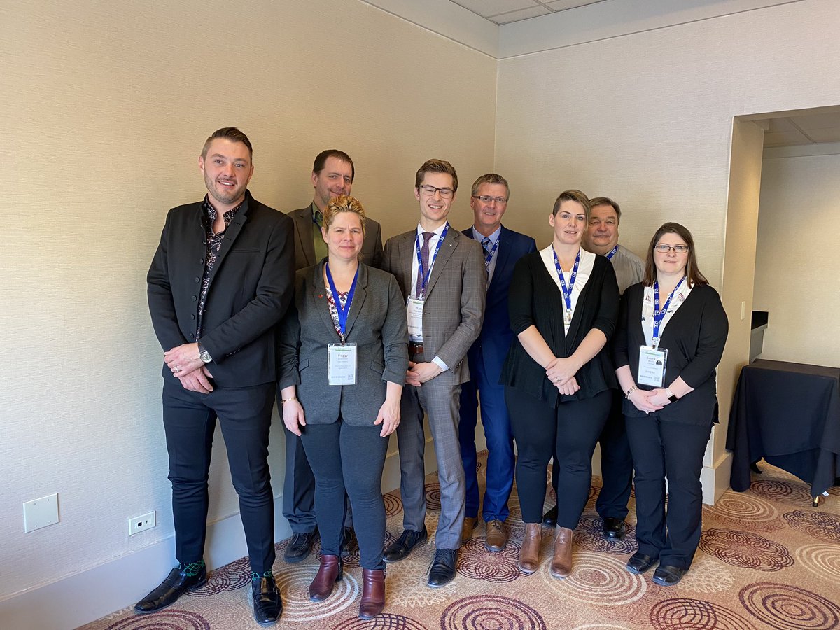 ConmeeTownship's tweet photo. What a great 2nd day at the @ROMA_Ont Conference! Conmee had 3 more Provincial delegations today. Mayor Holland and Council continues to work hard for our rural community. @MichaelTibollo, @ONsafety @SylviaJonesMPP, @LaurieScottPC @ONinfra #roma2020 @CrystalOlsonNWO https://t.co/KYChInV5NH