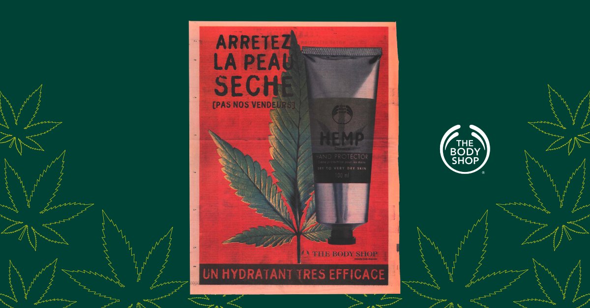 BodyShopCL's tweet photo. Lanzamos nuestra línea de cáñamo hace más de 20 años y provocó indignación internacional. Algunos productos incluso fueron prohibidos en algunos países. Pero un poco de controversia nunca nos detuvo... 🙊🌿 https://t.co/XRVvnl73rO