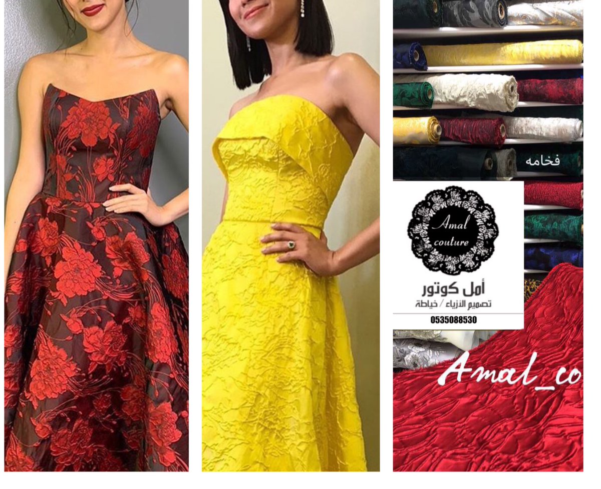 1986Amalll's tweet photo. #amal_couture
#amal_alahmad
#fashiondesigner 
#dress 
#SaudiArabia 
#تصميم_ازياء
#فساتين
#أمل_كوتور
#خياطه #تصميم #اقمشه https://t.co/5k5lmcLyvM