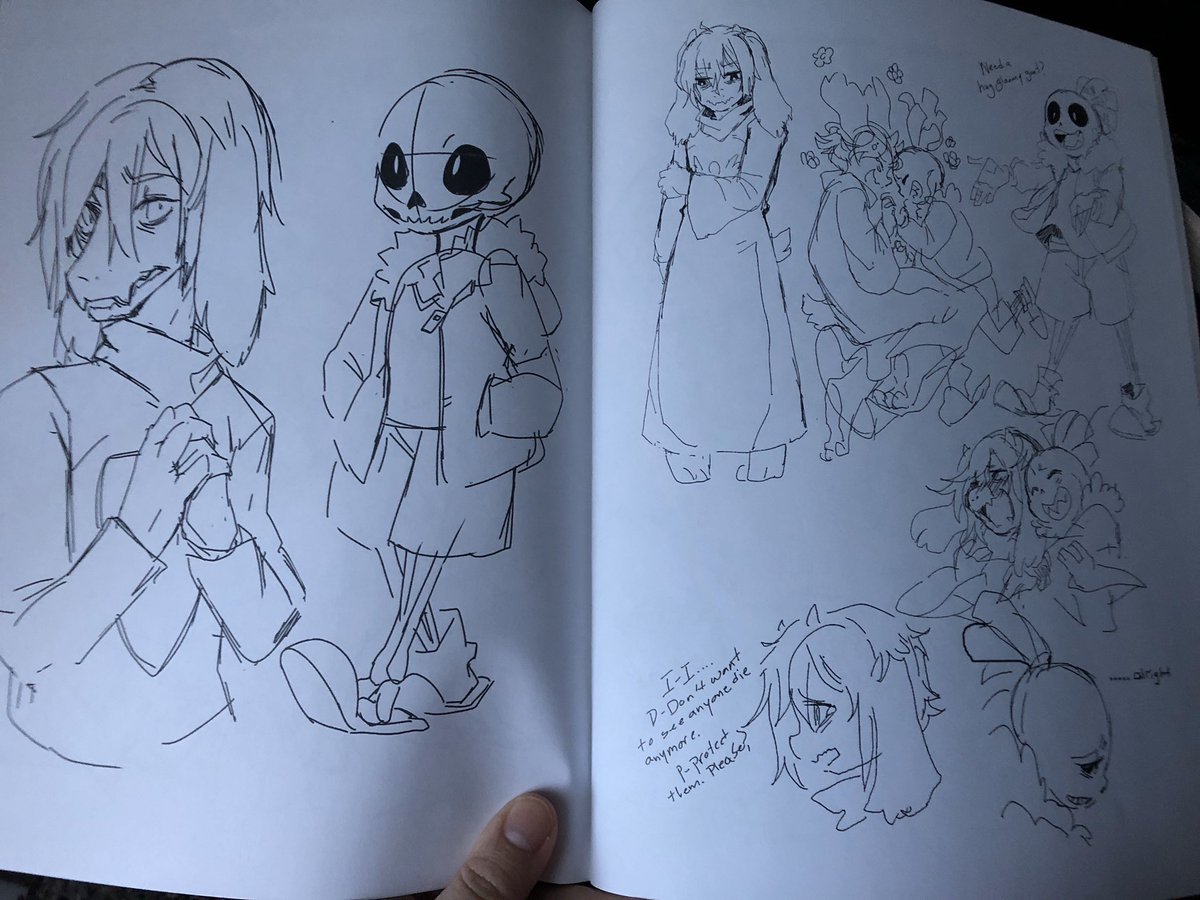 That time I made a 35ish page artbook for....2 people. 