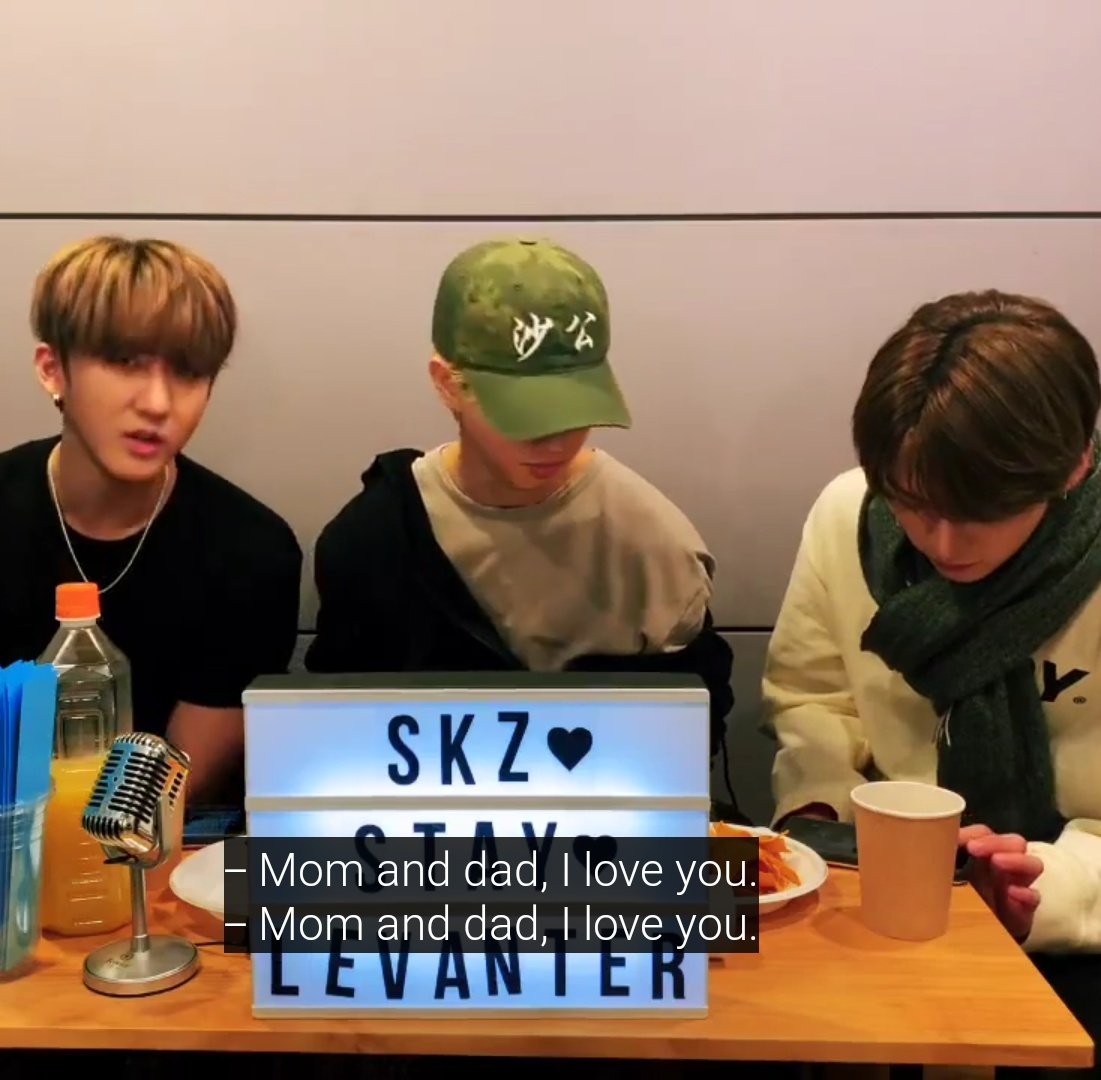 ahgaseaste's tweet photo. when changbin and jisung were greeting their parents, minho greeted his cats I CRIED https://t.co/by0Lq8SpEJ