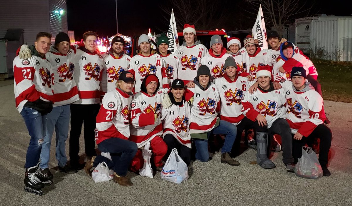 sarnianewstoday's tweet photo. The Mooretown Flags set a new franchise record for wins in a season Saturday night with a 13-6 victory over Wheatley.

It was the hockey club’s 29th win of the season, surpassing the previous Flags’ record of 28 wins set by the 1973-74 team.

https://t.co/BqAtYu4FQG https://t.co/HyVRpKUAH0