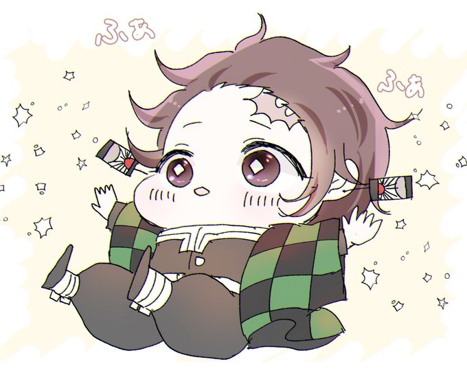 🍟くち🍟いたりいなかったりさんがTwitterに投稿した竈門炭治郎(鬼滅の刃)のイラスト。
