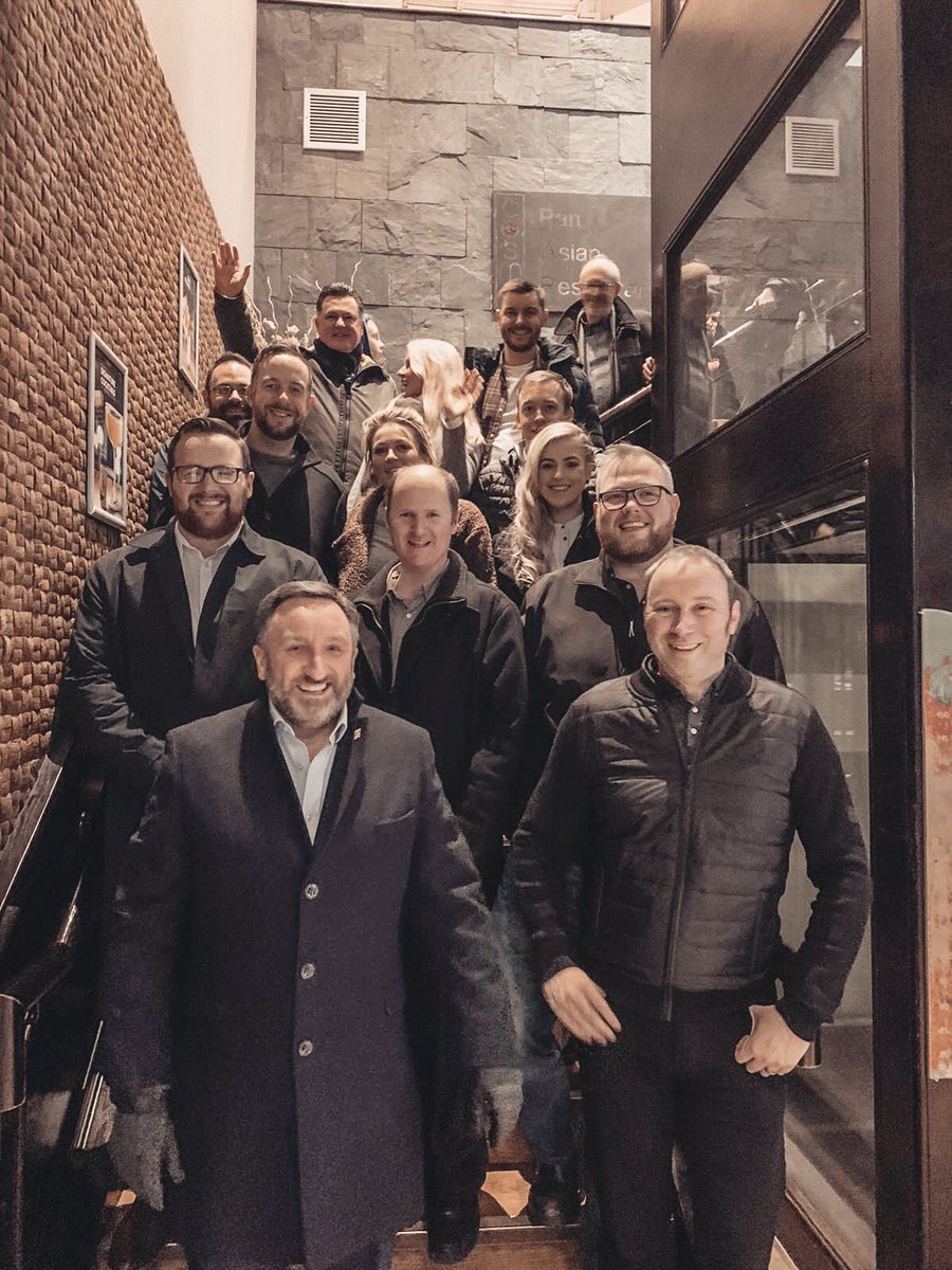 Annual Christmas Dinner for the Regional Committee of NI in Belfast!