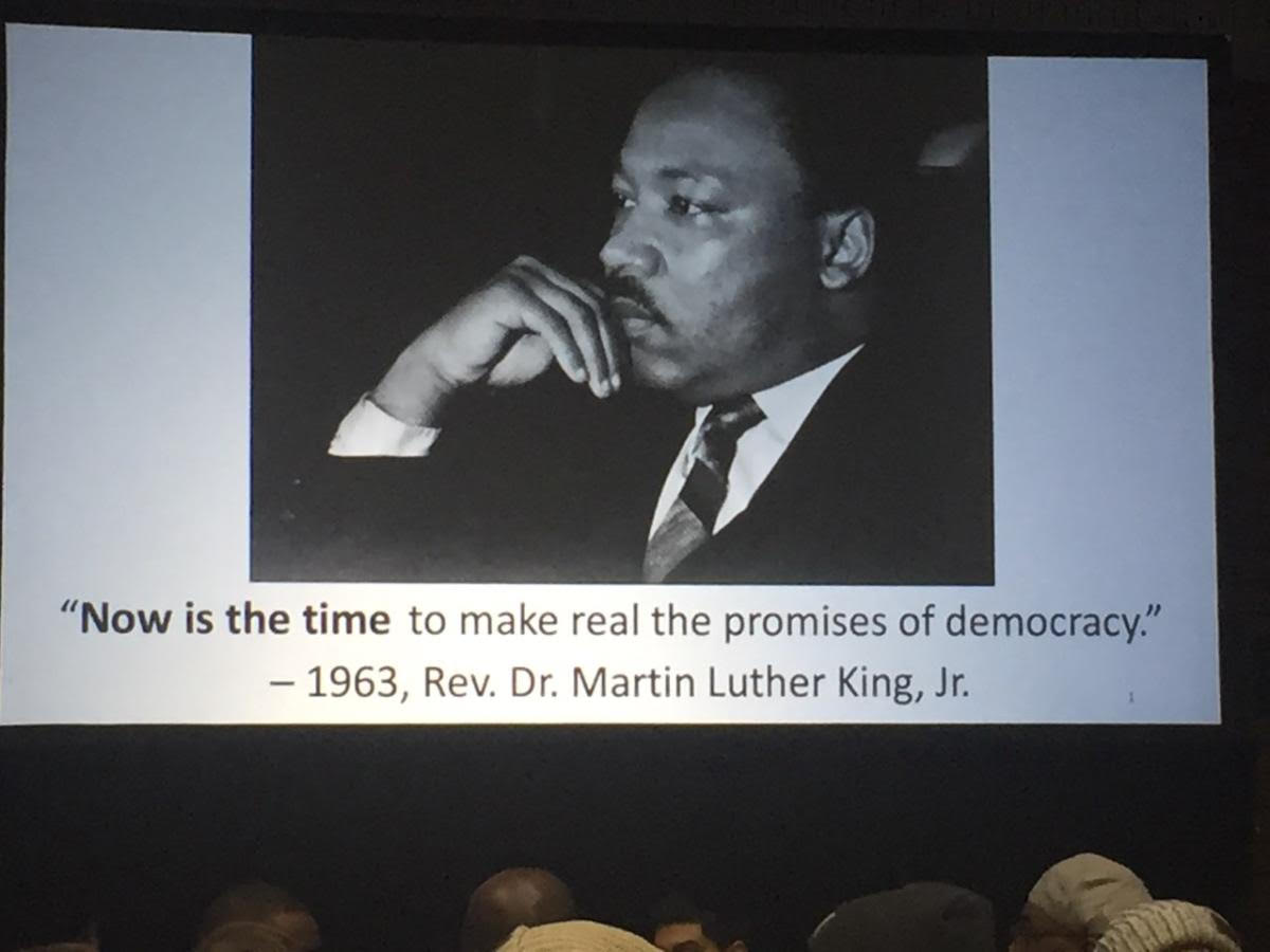 jrumpsa's tweet photo. Inspired by Dr. Yusef Salaam today @GVSU. "Now is the time!" #HPSproud #HPSequity https://t.co/4djR3QHWZ2