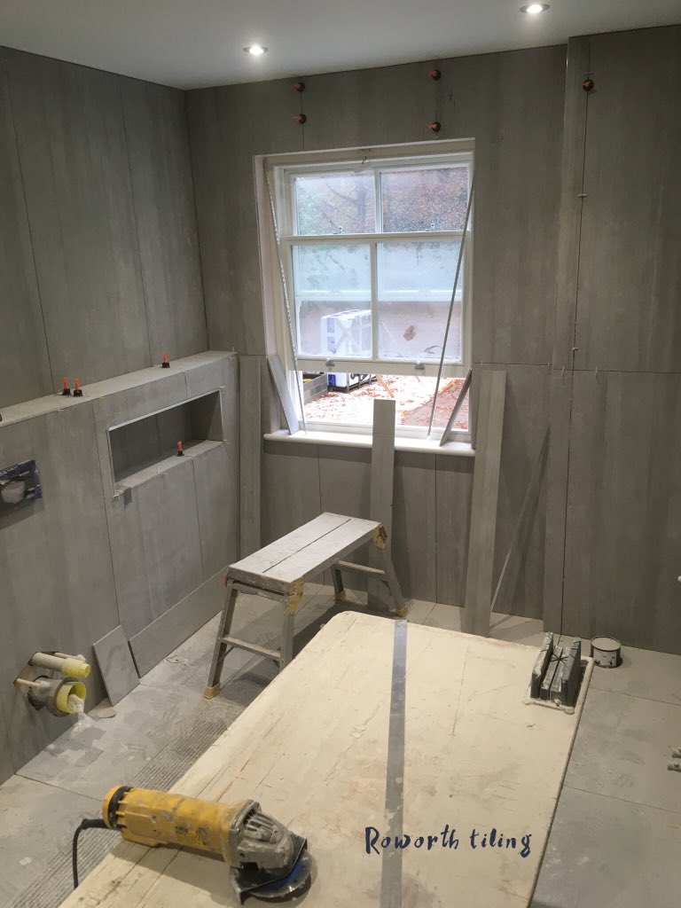 NeilRoworth's tweet image. Wet/bathroom finished,underfloor heating a/c &amp;amp; sounds 😍