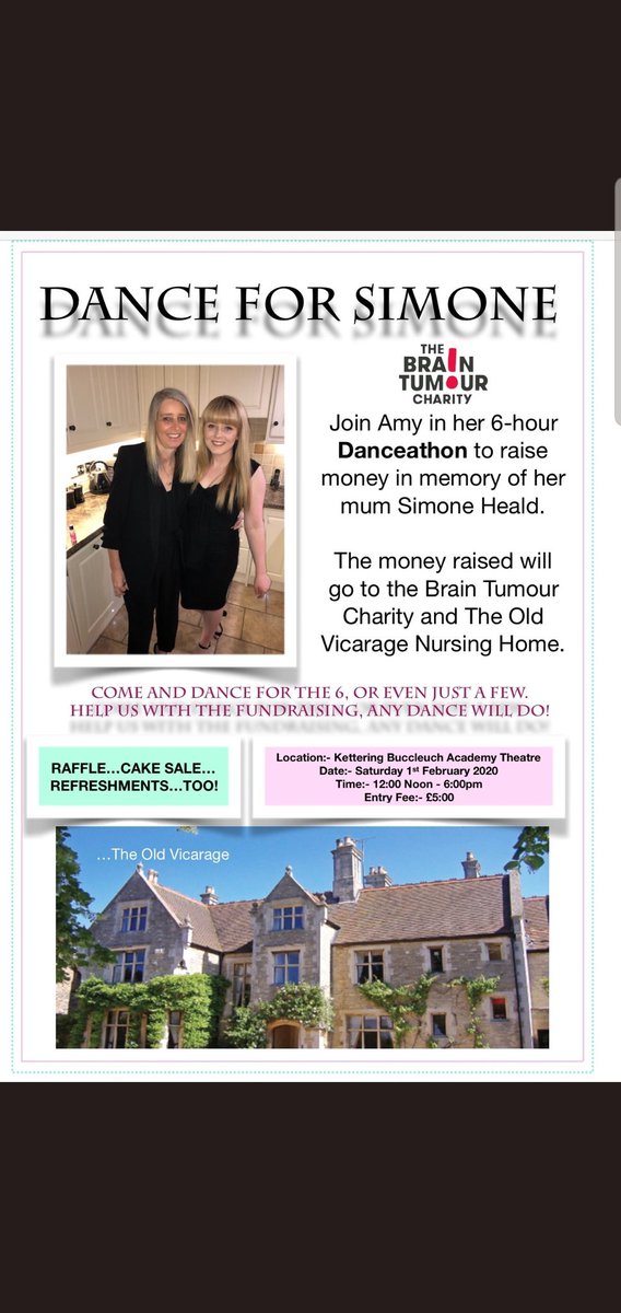 I am so lucky to say that I get to work with my best friend. This amazing lady has organised a DANCE-A-THON in memory of her beautiful mum. If you want to support this amazing event please bring in £1 for a raffle ticket p.s she has amazing prizes 😜💙 <a href="/MissHealdKBA/">Amy Heald</a> #LoveYou