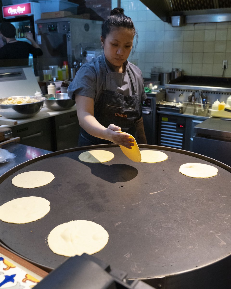 Freshly made hand-pressed tortillas have us doing pirouettes 💃 #EatResponsibly