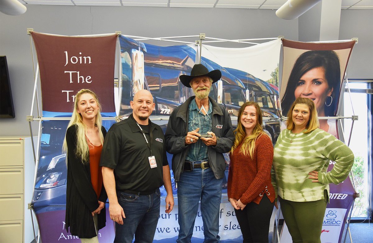 TribeTrans's tweet image. We would like to take the time out to congratulate Stevie Nalley for winning our 2019 Safety Driver of the Year award. Stevie has been a part of our Tribe family for 8 years, and we look forward to many more years to come. Mr. Nalley, we appreciate you for all of your hard work!