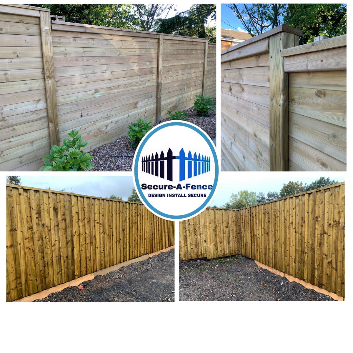 FenceSecure's tweet photo. Two variations of timber acoustic fencing we have recently installed, reflective &amp; absorbent, both provide excellent barriers to reduce noise levels in your garden.

Call now for a free quotation on 01902 782081
Info@secure-a-fence.co.uk
https://t.co/SB9upmVnYJ https://t.co/zC7RuumiZT