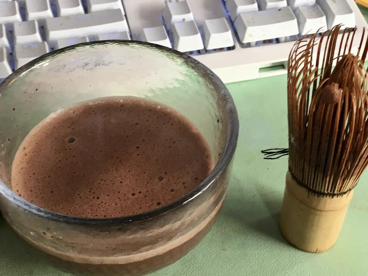 斬新ｗｗココアをダマにならないように一発で溶かすライフハックｗｗ