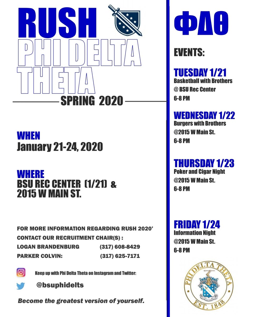 Phi Delta Theta BSU tweet media