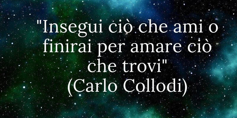 "Pursue what you love or you'll end up loving whatever you happen to come by." - #CarloCollodi
Author of #Pinocchio
