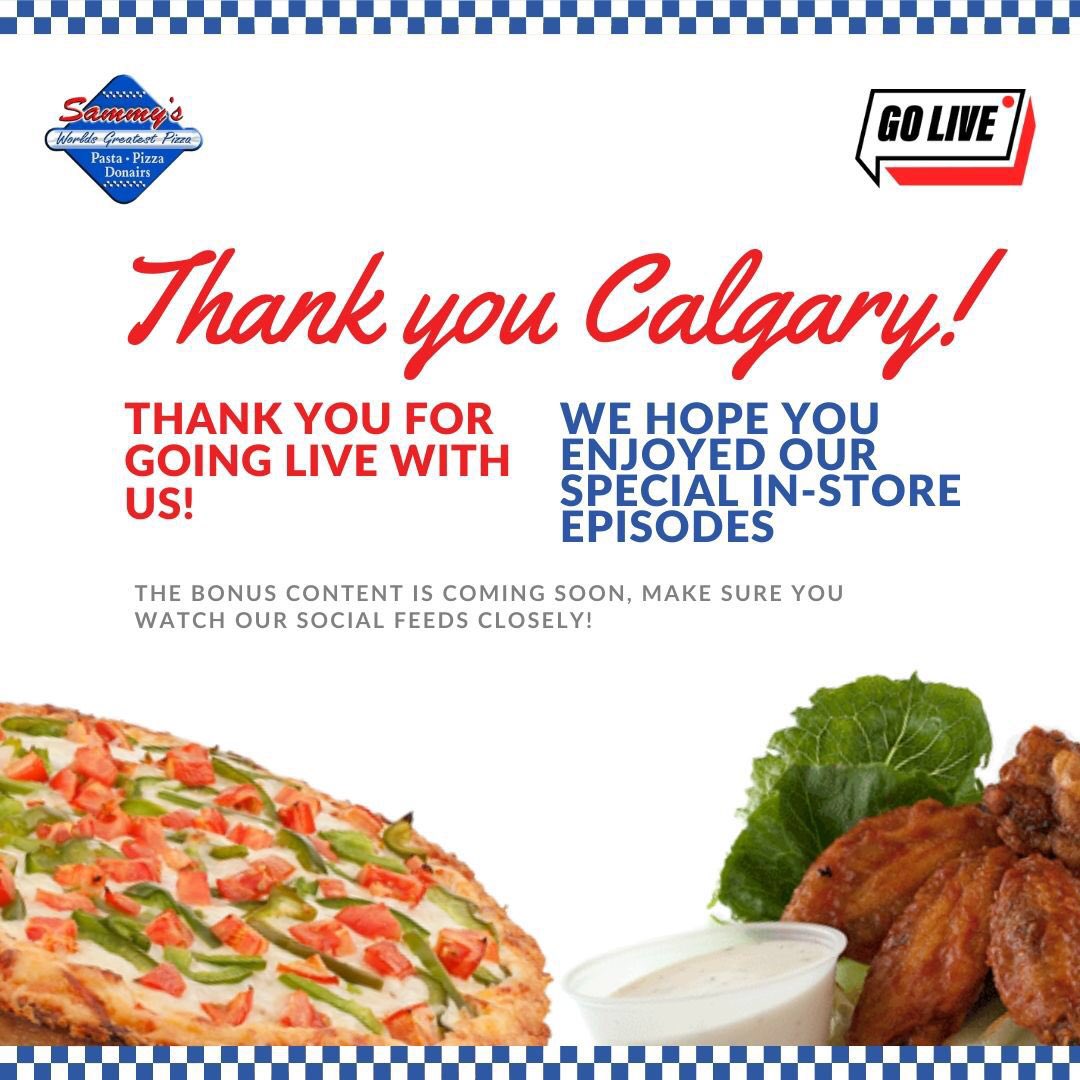 Thank you to all the people who tuned in on Friday for our very first Go LIVE session! We can’t wait to show you even more exciting content from the episodes we produced. If you missed the live stream with @golive_watch, you can view the episodes on our Instagram now! #yyc