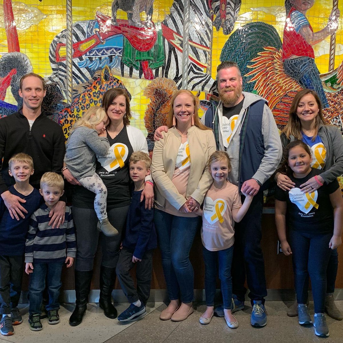 OwlsForAvery's tweet photo. Our Board was so thrilled to present this donation to the hepatoblastoma research team at @texaschildrens today! The projects they r working on look very promising and we will keep everyone updated on their progress. Thanks to all of u who supported us in 2019 #childhoodcancer https://t.co/u8yUpYd7HN