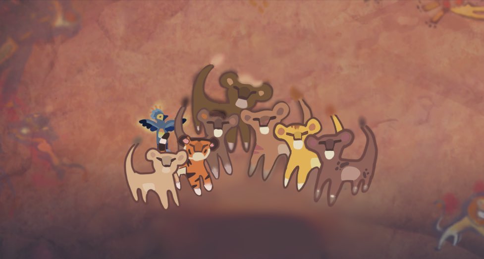 “Alright team, We are the new lion guard! And this is what we are going to do!”