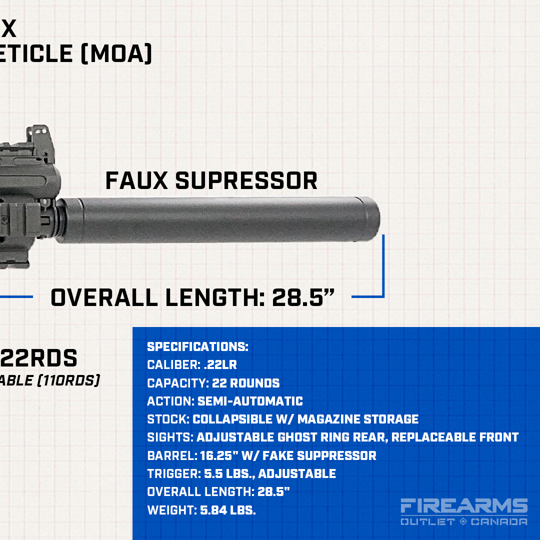 firearmsoutlet1's tweet photo. BACK IN STOCK: GSG-16! Get a closer look at the specs with this schematic. We also have 110rd drum mags available 😉
LINK: https://t.co/e6NDjzjMgc
-
#gsg16
#foc
#coolguns
#gunporn
#canadaguns
#gunsdaily
#gsg
#22lr https://t.co/kHgJnZAx1W