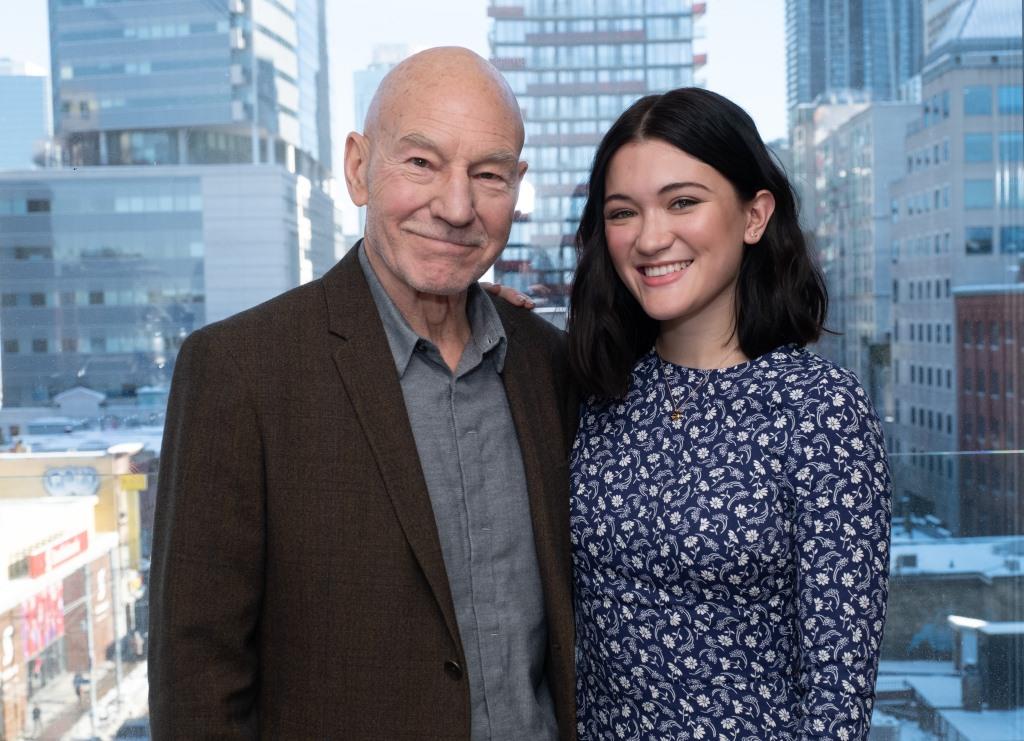 It was a busy day at Bell Media Studios today, as @SirPatStew and @TheIsaBriones stopped by for a full press day ahead of the STAR TREK: PICARD premiere on @CTVSciFi. Check out some of the photos from the visit on @thelede_ca here: thelede.ca/1eb4jctw